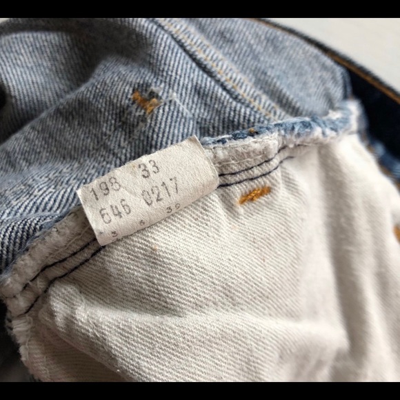 Vintage Orange Tab Levi’s Jeans - Picture 4 of 4